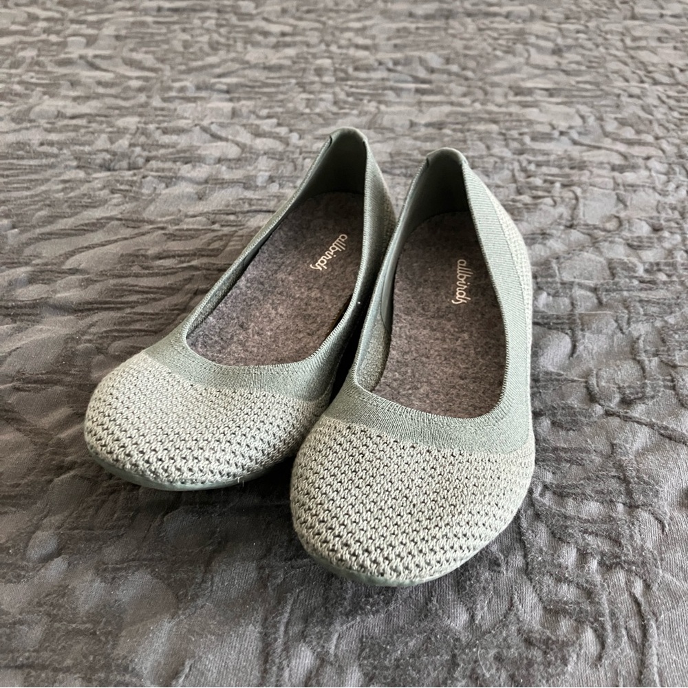Allbirds wool breezers green 8.5